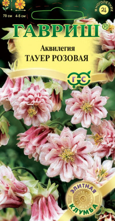 Аквилегия Тауер розовая 10шт Элитная клумба