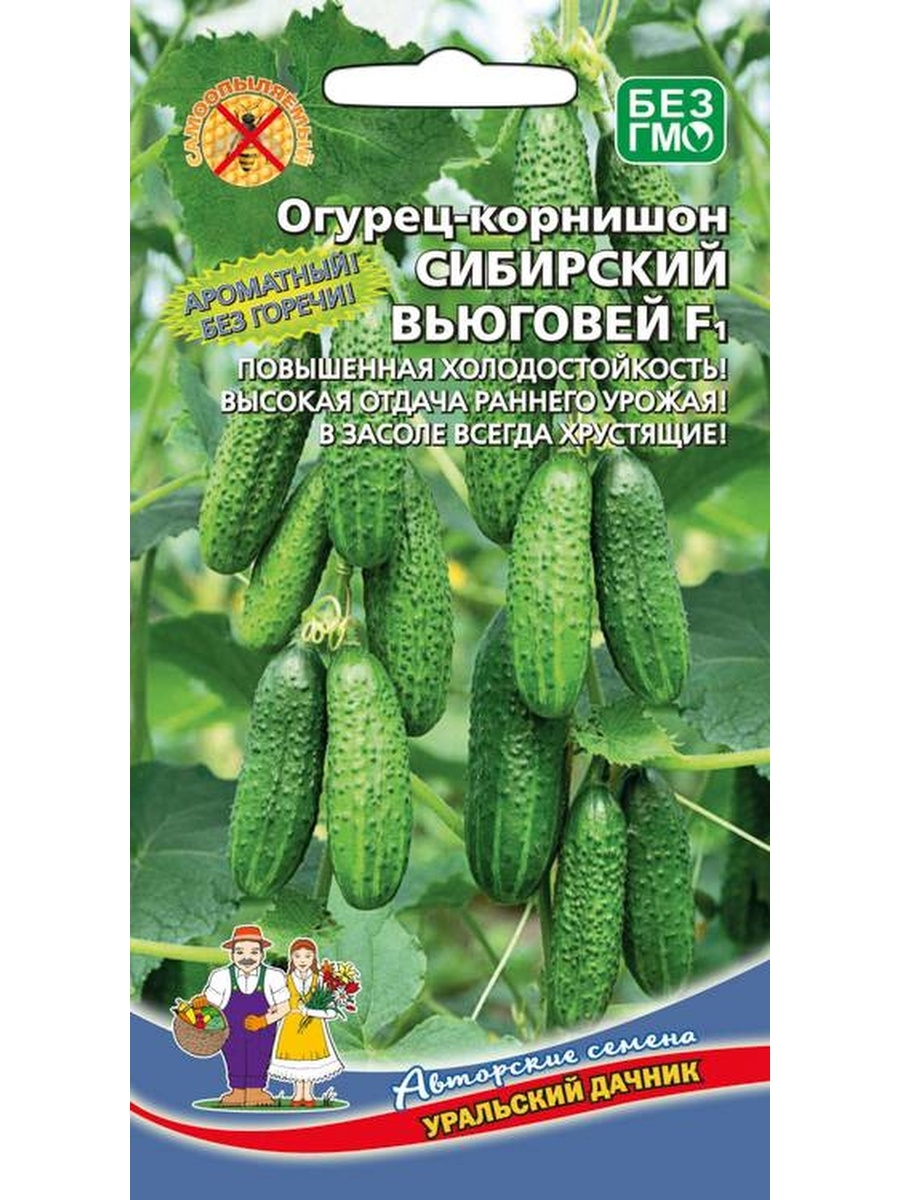 Огурец Сибирский вьюговей 10шт