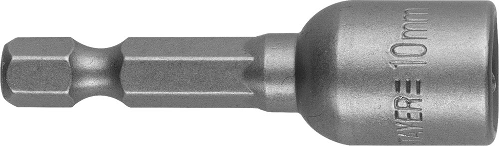 Бита STAYER "PROFI" с торцовой головкой, "Нат-драйвер", магнитная, тип хвостовика - E 1/4", длина 48