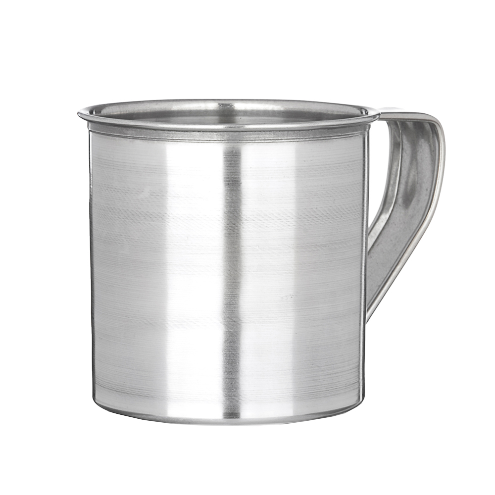 Кружка 300мл h8см, нерж. сталь