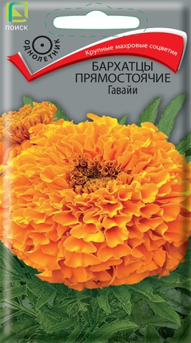 Бархатцы Гавайи прям. 0,4г