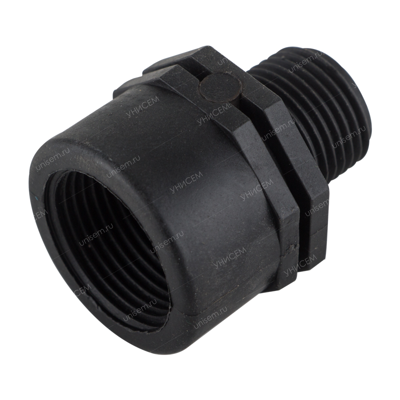 Адаптер-редуктор с наружной резьбой 1/2" (внутр. резьба 3/4") AP 1030 КРАТНО 25шт, цена за 1шт#
