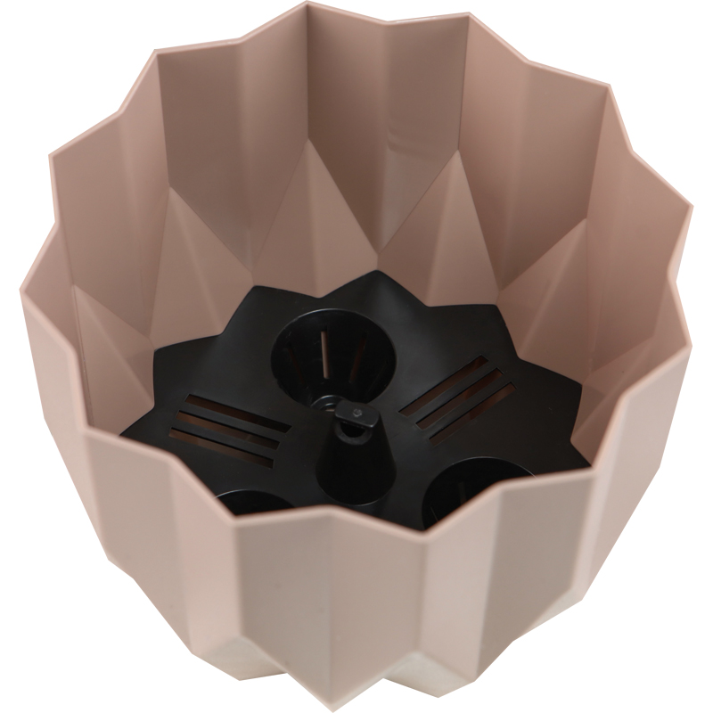 Кашпо Геометрия 3л Фраппе со вставкой (уп.12)