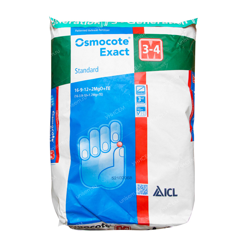 Осмокот Экзат Стандарт 3-4 м 25 кг