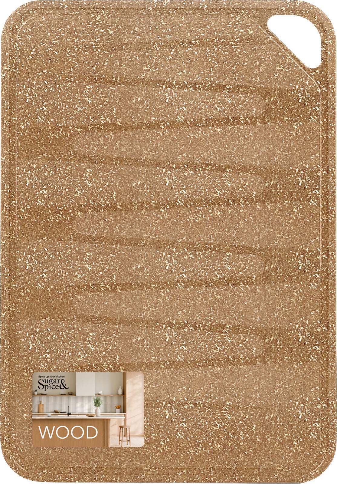 Доска разделочная 25х16см Wood (уп.20)