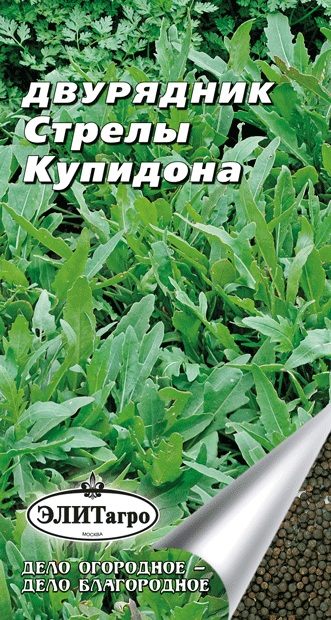 Салат Рукола Стрелы Купидона (двурядник) 0,3г
