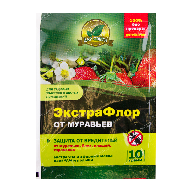 ЭкстраФлор от муравьев 10 г (200 шт)