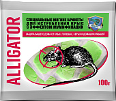 Брикеты мягкие Аллигатор от крыс 100 г (50 шт)