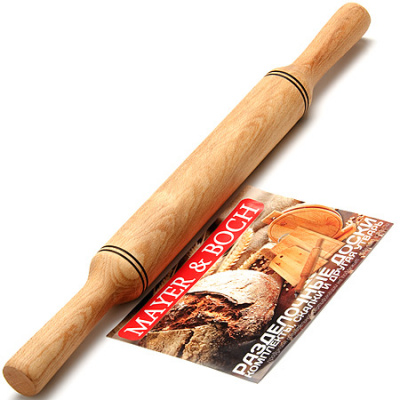 Скалка 42см бук (уп.48)
