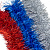 Мишура d=14см L=2м Цветная микс (120 шт) КРАТНО 10