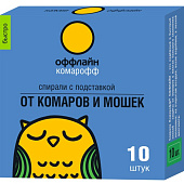 Спирали Комарофф Быстро оффлайн 10 шт (60 шт)