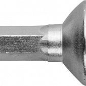Биты ЗУБР "МАСТЕР" с торцовой головкой, магнитные, Cr-V, тип хвостовика E 1/4", 13х45мм, 2шт