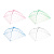 Чехол-зонтик для пищи, 30х30см, полиэстер, 4 цвета