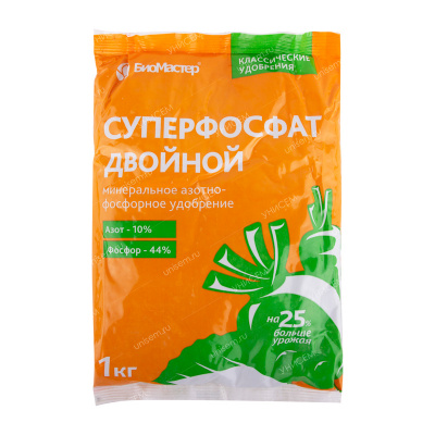 Суперфосфат двойной 1 кг (25 шт) #