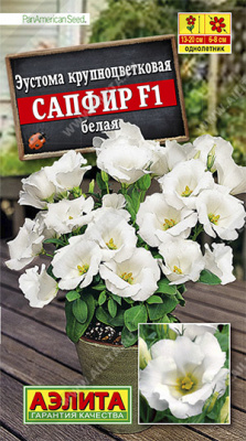 Эустома Сапфир белая 5шт