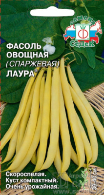 Фасоль Лаура 5г куст.спарж.
