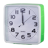 Часы-будильник 8,5х8,5х8,5см, работают от 3 батареек АА-1,5В (не в комплекте), термометр, календарь