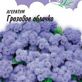 Агератум Гроозовое облачко 0,05г Лавандовые грезы