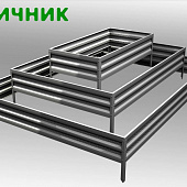 Пирамида(клубничник) h=48 2х1,5м-1,5х1м-1х0,5м П
