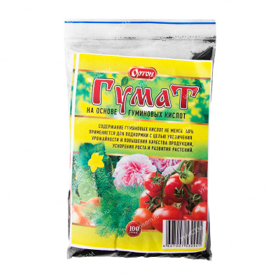 Гумат пакет 100 г (25/50 шт)
