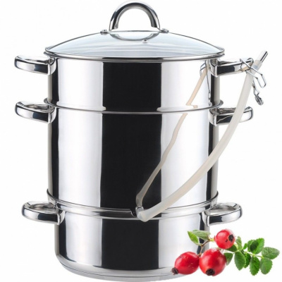 Соковарка Zeidan 6л 3х ярусный (4шт)#