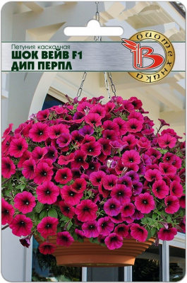 цПетуния Шок Вейв дип перпл 5шт