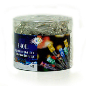 Гирлянда мини L2 (140л) LED Цветной прозр.провод (60 шт)
