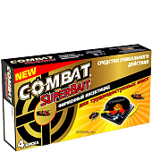 Ловушка COMBAT Super Bait инсектицид от тараканов 4шт (32шт)