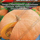 Тыква Бамбино 1г крупноплодная