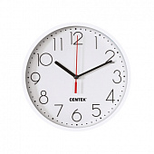 Часы настенные Centek (White) d23см кварцевый механизм (уп.10)
