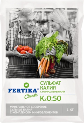 Сульфат калия 1 кг (25 шт)