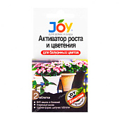 Активатор роста и цветения Для Балконных Цветов JOY 2табл. (50шт) #