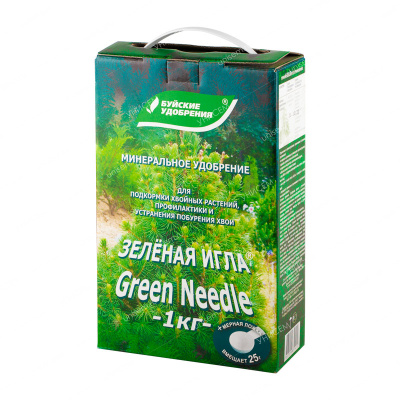 Зеленая игла 1 кг (12 шт)