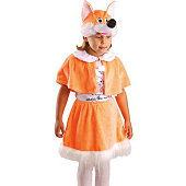 Костюм карнавальный Лисичка 4-7лет