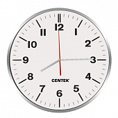 Часы настенные Centek (White) d30см кварц. механизм (уп.12)