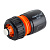 Коннектор со стопом 1/2" - 5/8" AP 1003 КРАТНО 25шт, цена за 1шт (25шт)#