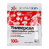 Водорастворимое удобрение "Универсал" JOY 100 г (20 шт)