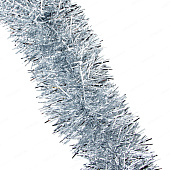 Мишура d=8см L=2м Серебро  (220 шт) КРАТНО 10
