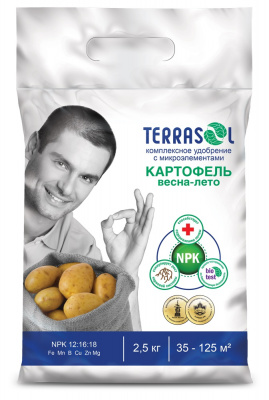 Удобрение TerraSol Картофель 2,5 кг (10 шт)