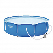 Бассейн каркасный 305x76см фильтр-насос BESTWAY 56679