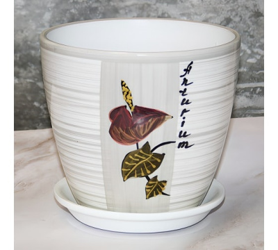 Горшок Бутон Антуриум 1л 12см (уп.6)