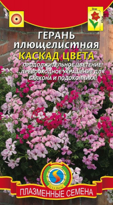 цГерань Каскад цвета амп. 3шт