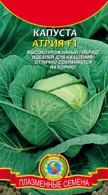 Капуста бк Атрия 10шт позднеспелая