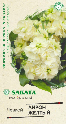 цЛевкой Айрон желтый 5шт Саката
