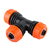 Муфта-соединитель 1/2" - 1/2" - 1/2" AP 1006T КРАТНО 25шт, цена за 1шт (25шт)