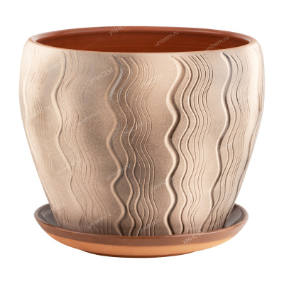 Горшок Марево 10л с поддоном