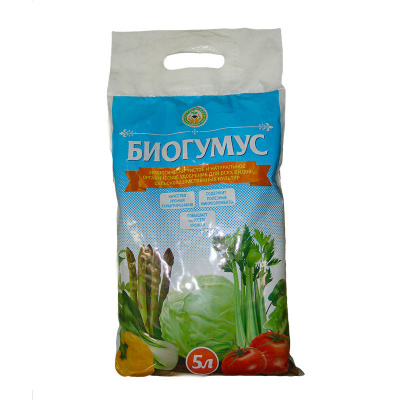 Биогумус 5л сухой (5шт) #