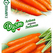 Морковь Аленка 2 г+Любимая 2 г серия Дуэт
