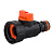 Кран запорный 3/4"  КРАТНО 25шт, цена за 1шт AP 1009 (25шт)#