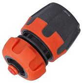Коннектор со стопом 1/2" - 5/8"  LX 1003R, цена за 1шт (25шт)#